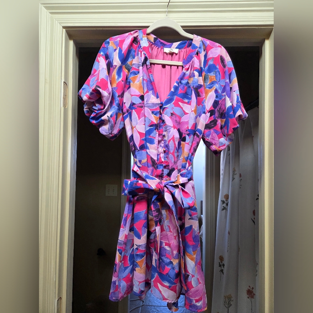 ENTRO ROMPER Colorful Floral size Medium